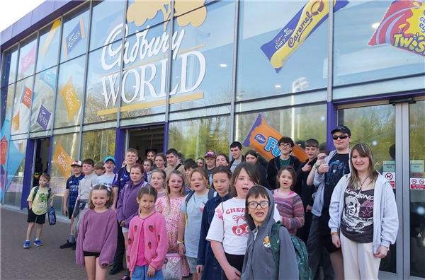 A Sweet Treat for 40 Young Carers at Cadbury World