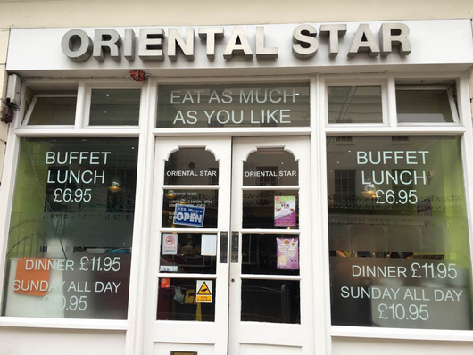 Oriental Star meal out