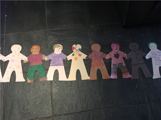 "Paper People" Young Carers Awareness Day 2019