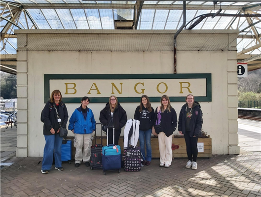 Our Young Carers Have Arrived in Bangor!