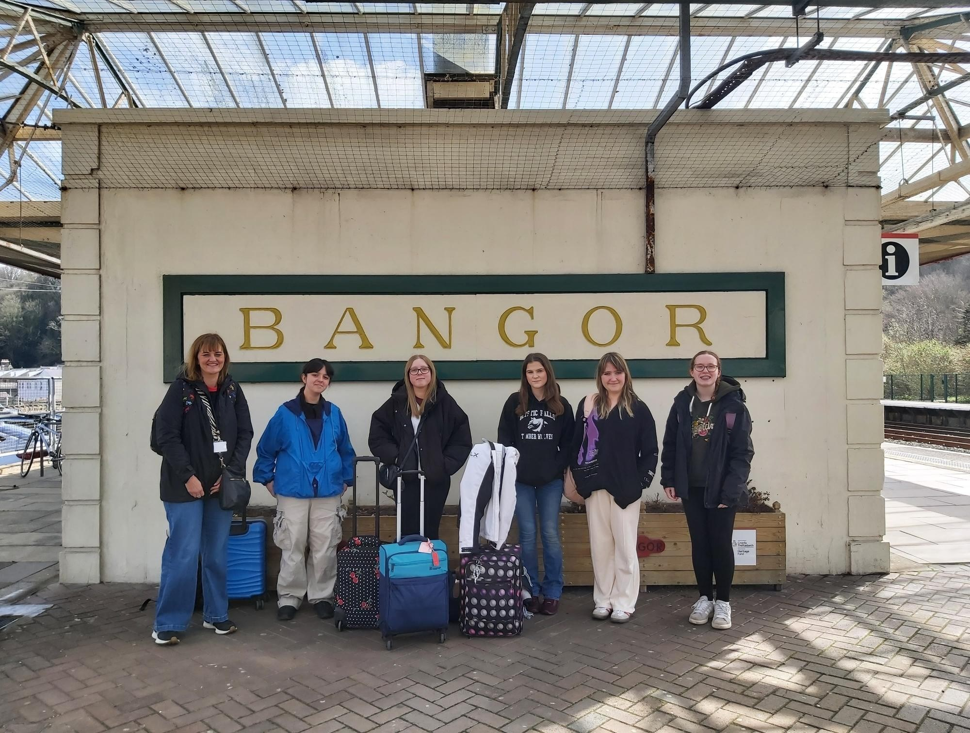 Our Young Carers Have Arrived in Bangor!