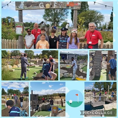 Adventure Golf Fun for Bedworth Young Carers