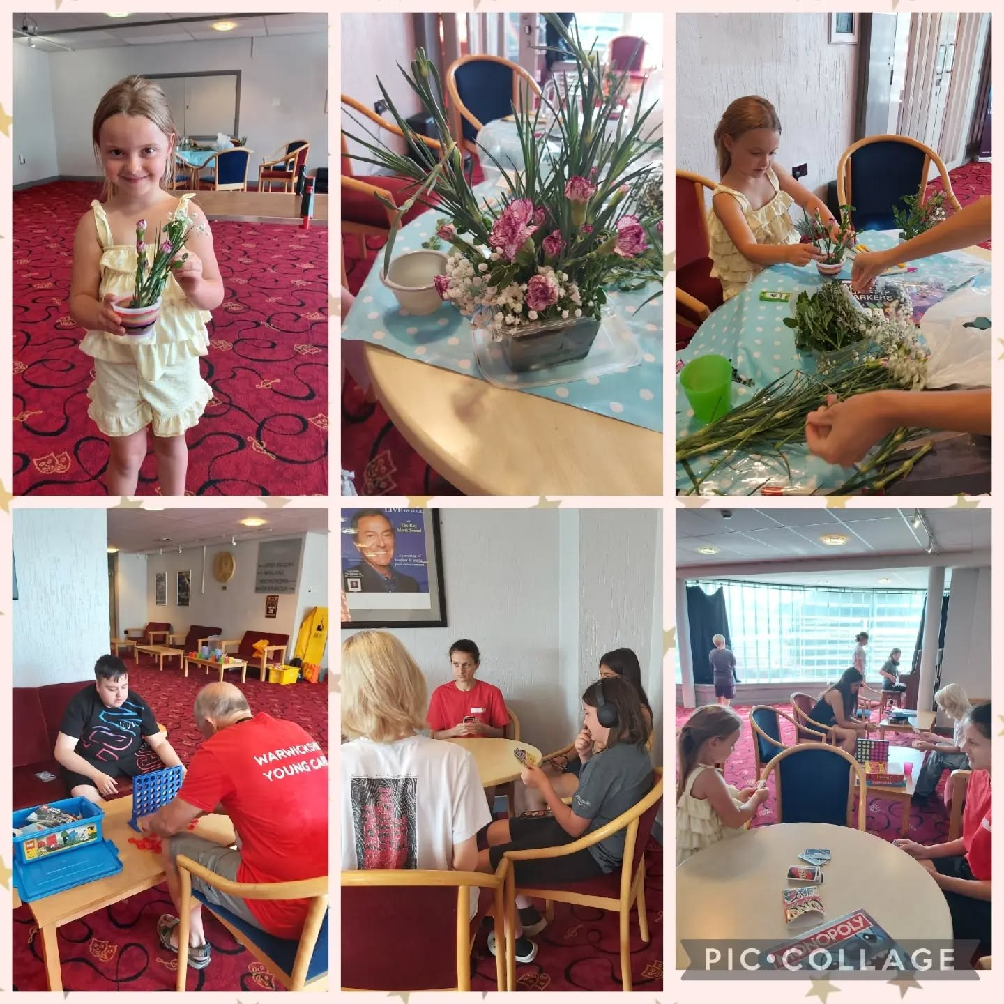 Flowers, football and fun at our bedworth group