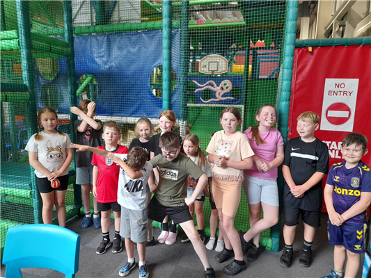 Younger young carers enjoy soft-play fun!