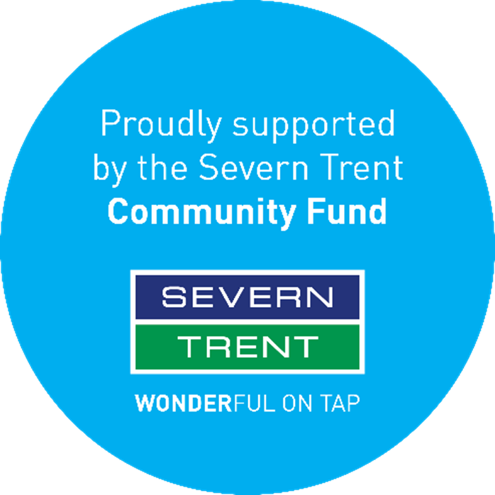 We’re delighted to receive core funding from the Severn Trent Community Fund