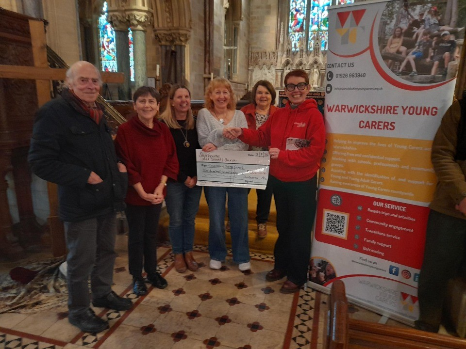 Sally attends Sherbourne Church Coffee Morning!