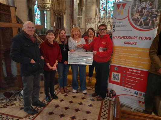 Sally attends Sherbourne Church Coffee Morning!