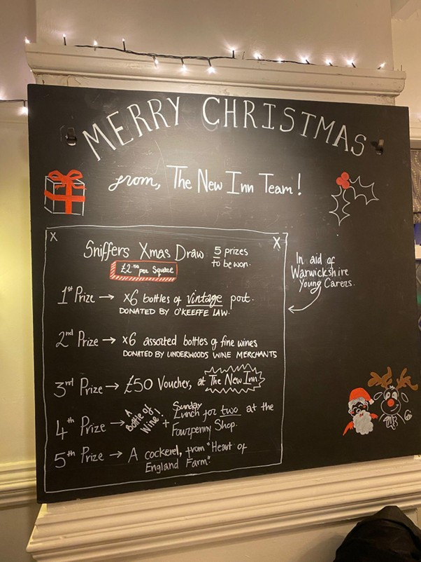 Norton Lindsey Stilton Sniffers support us once more! A HUGE thanks!