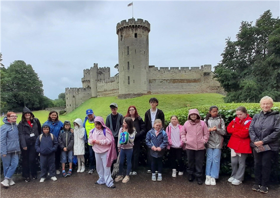 A brilliant day out at Warwick Castle