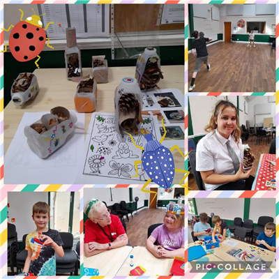 Bug hotels, badminton and brilliant creations!